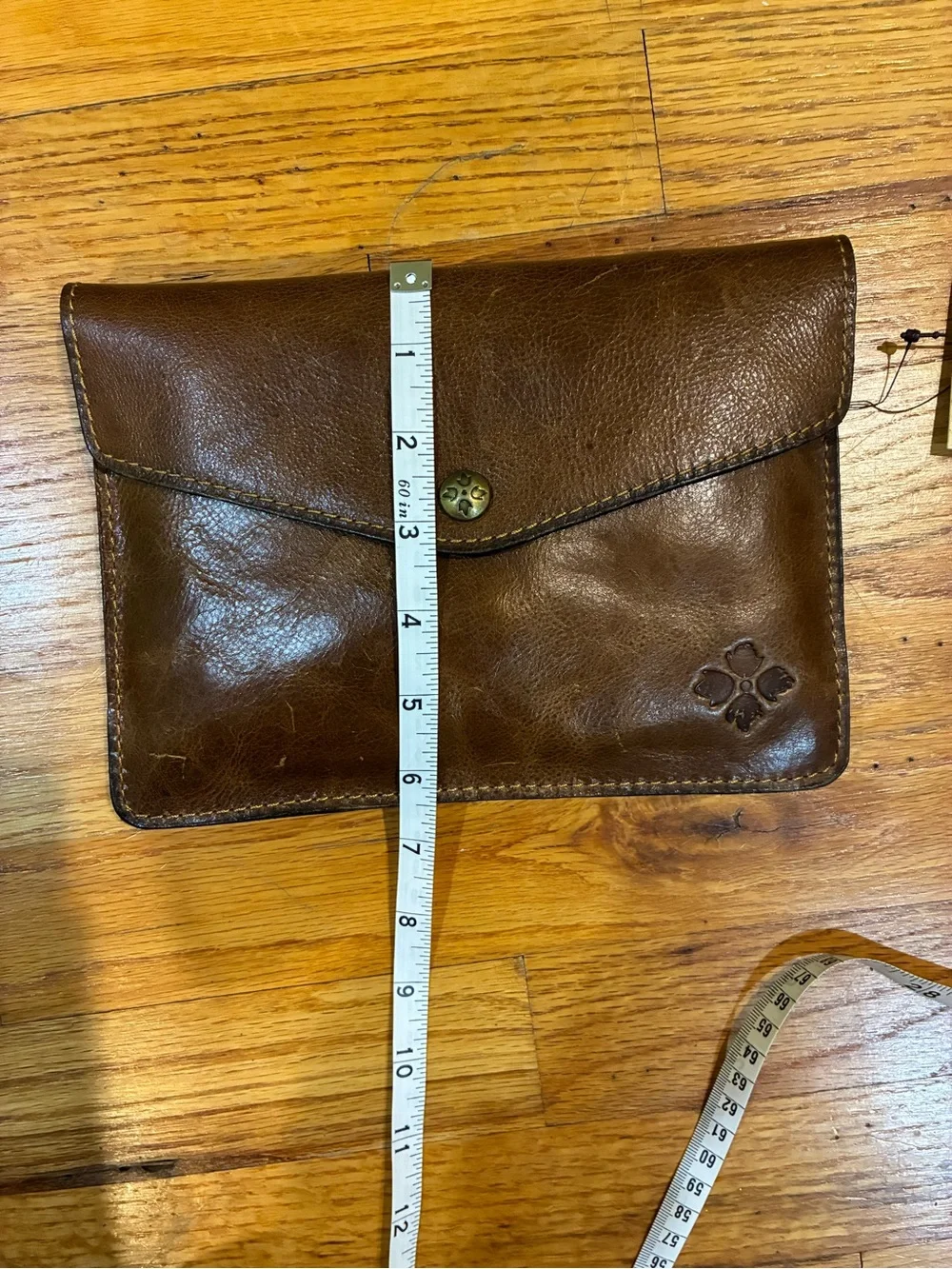NWT Patricia Nash Brown Leather iPad mini case